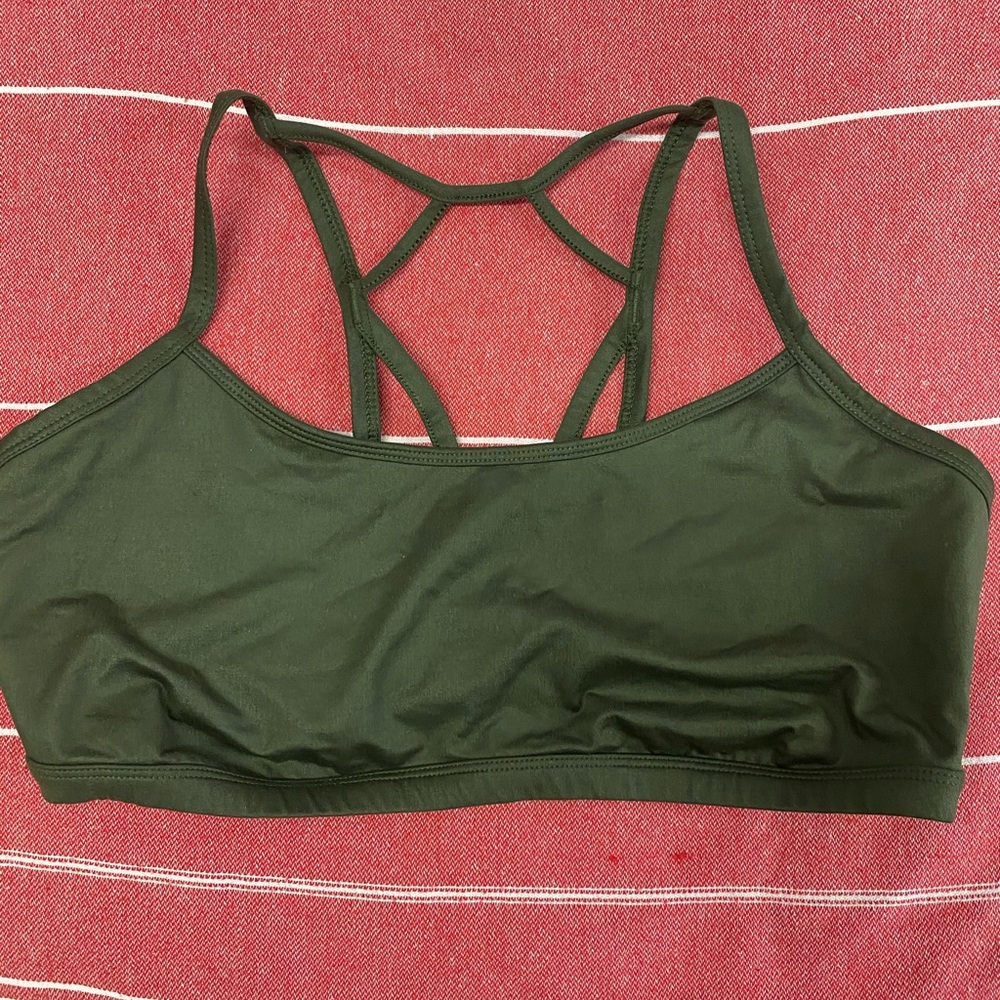 Green Joy Lab sort Bra Top size Large